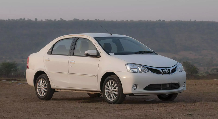 Toyota Etios car rental in Jaipur 